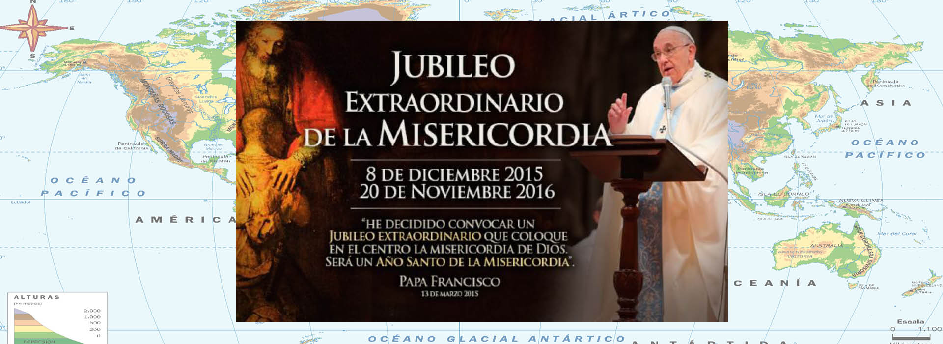 La bula del Jubileo de la Misericordia será entregada a representantes de todo el mundo