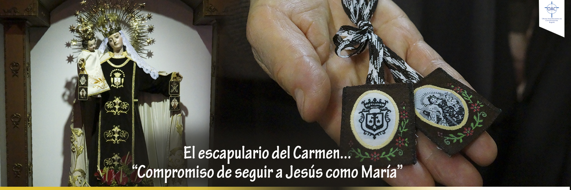 El Escapulario No es mágico ni es un amuleto…¡es un signo de Fe!