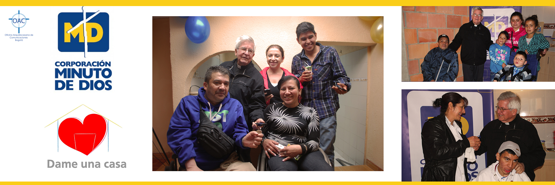 Corporación El Minuto de Dios le cumple a sus donantes