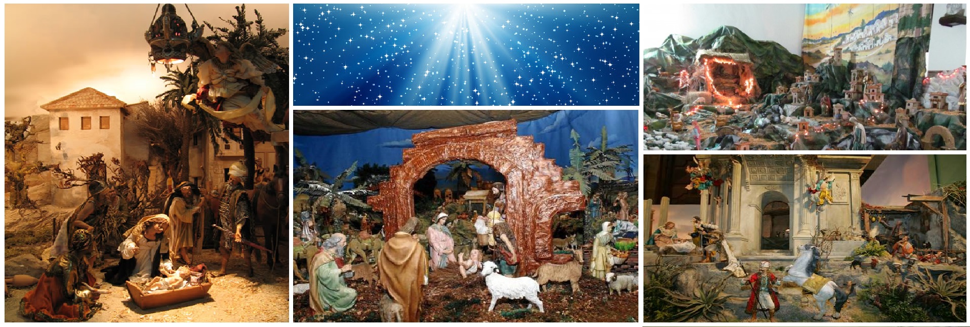 Monasterio de San Benito exhibe muestra internacional de pesebres, en San Pablo - Brasil
