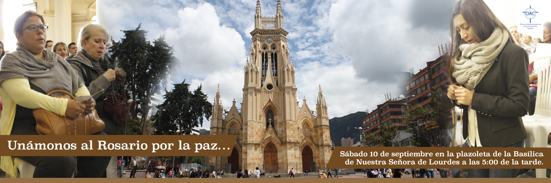 Unámonos al Rosario por la paz…