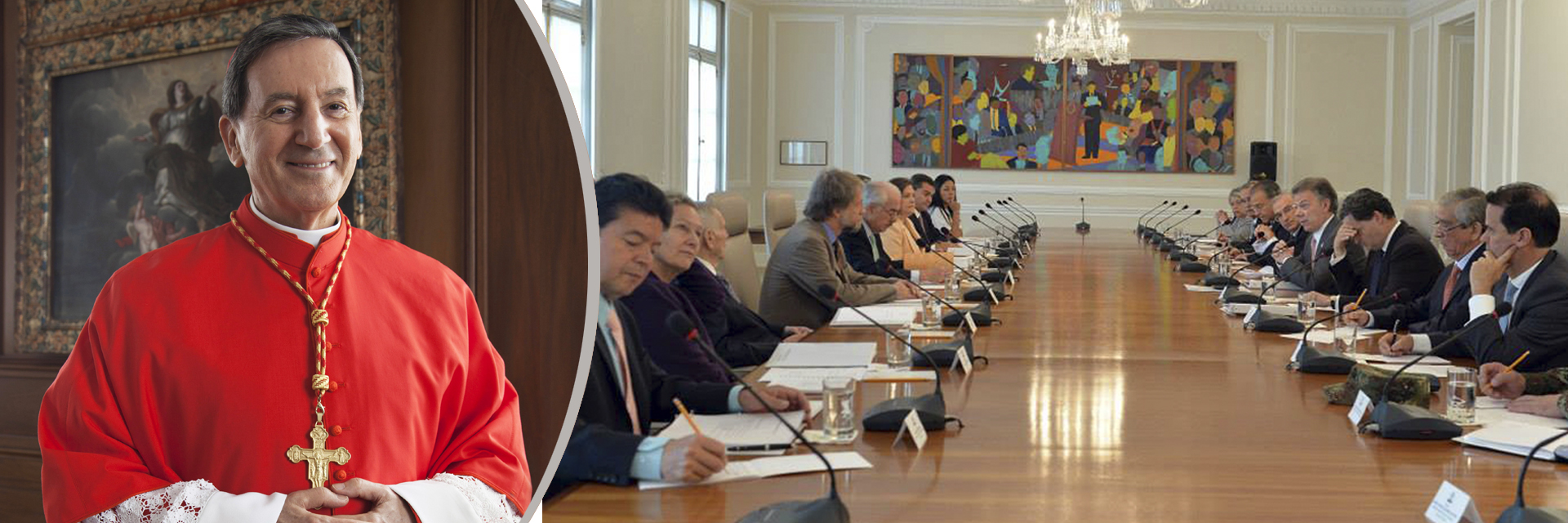 El Cardenal Rubén Salazar Gómez miembro de la Comisión Asesora de Paz