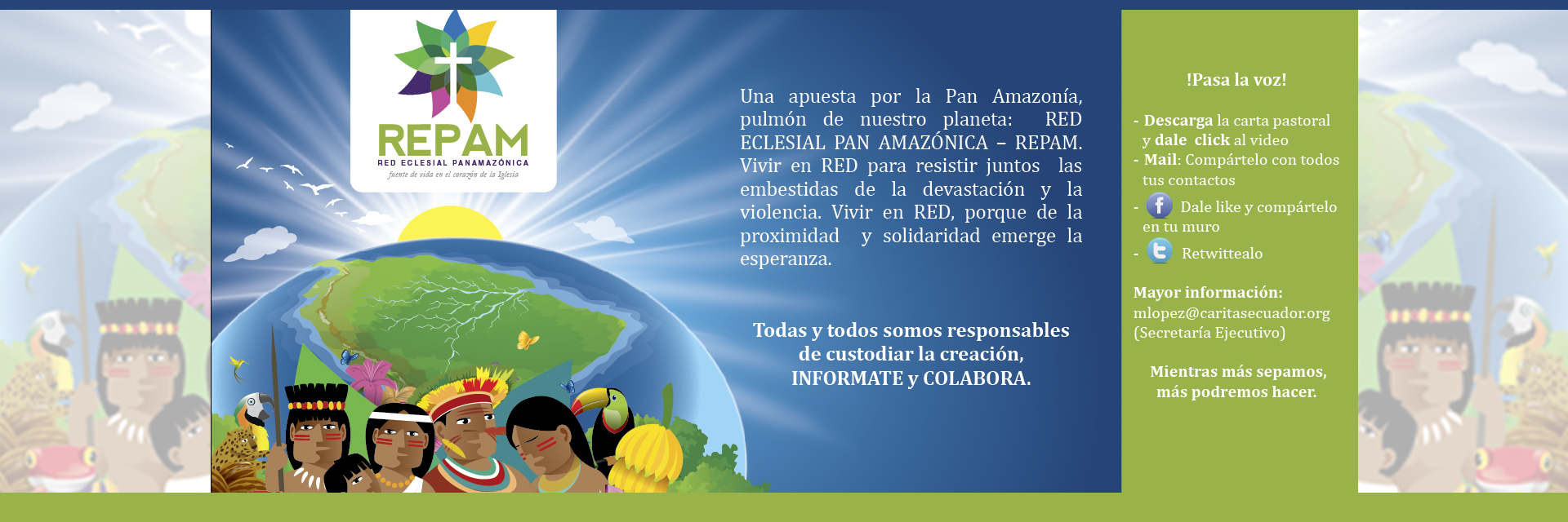 Iglesia llama a la protección de la Amazonía