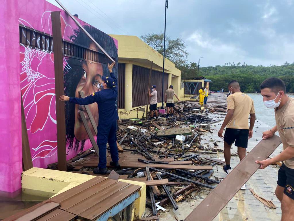 Desastre San Andrés Islas Colombia