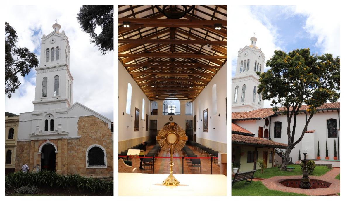 Parroquia madre de Bogotá: Santa Bárbara de Usaquén