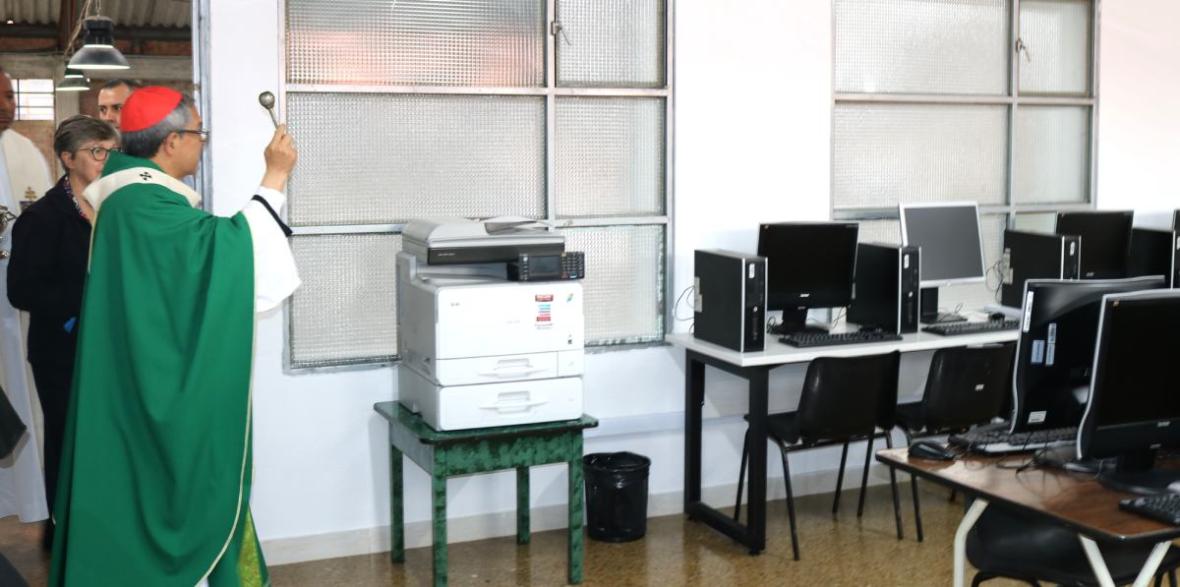 Bendición e inauguración de la nueva sede del Centro Pastoral y de Capacitación (CEPCA)