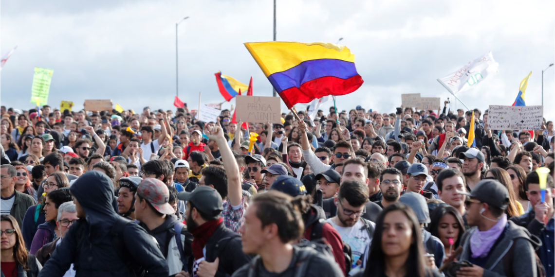 Protesta Colombia
