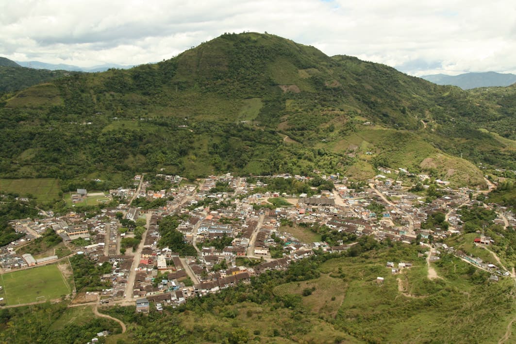 Corregimiento de Puerto Remolino, municipio de Taminango, en Nariño.