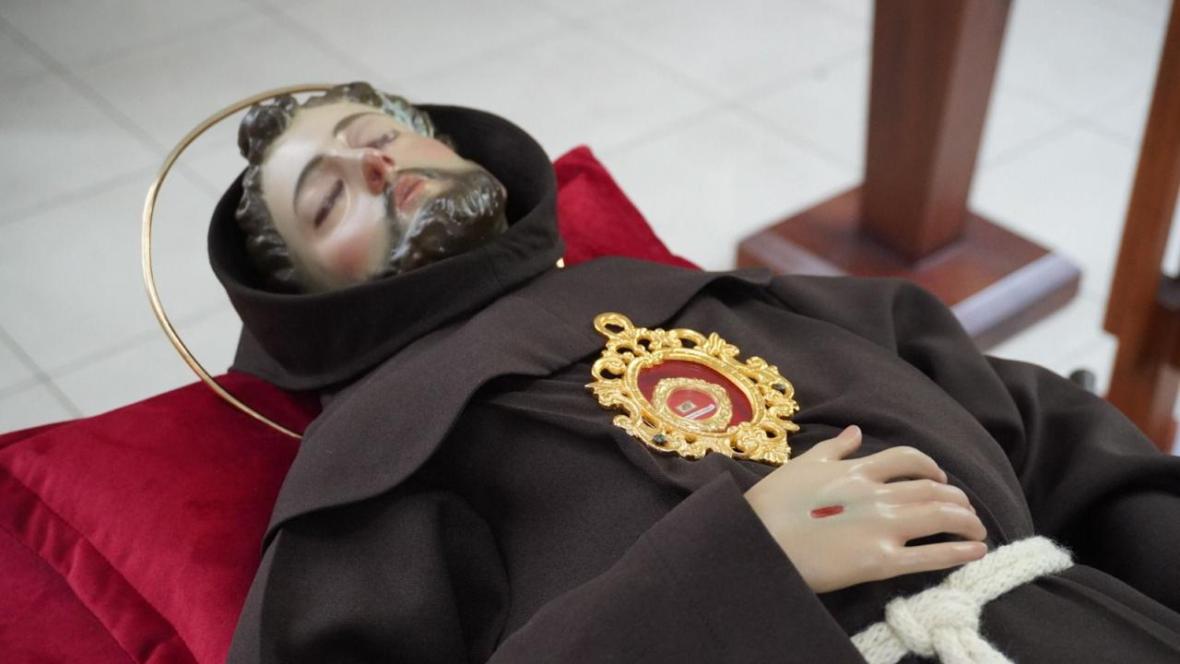 Reliquia del santo de Asís llegará al Templo de San Francisco en el centro de Bogotá