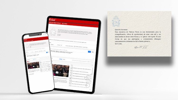 Un widget de vídeo para sitios web católicos con las últimas noticias e imágenes del Papa