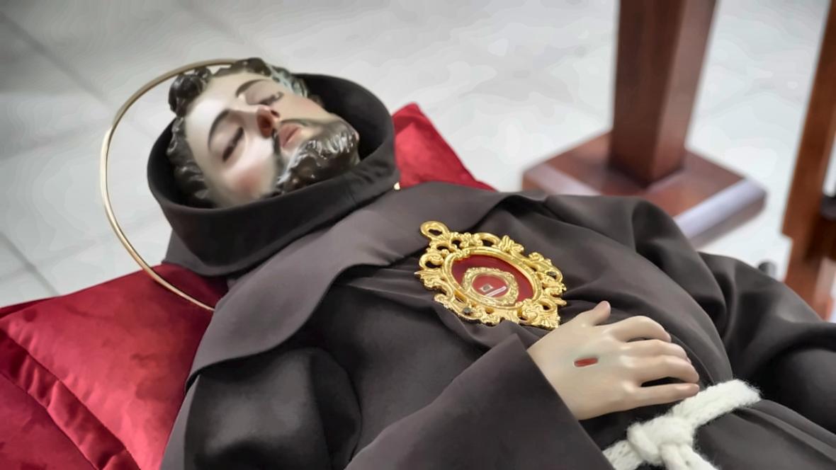 Reliquia del santo de Asís llegará al Templo de San Francisco en el centro de Bogotá