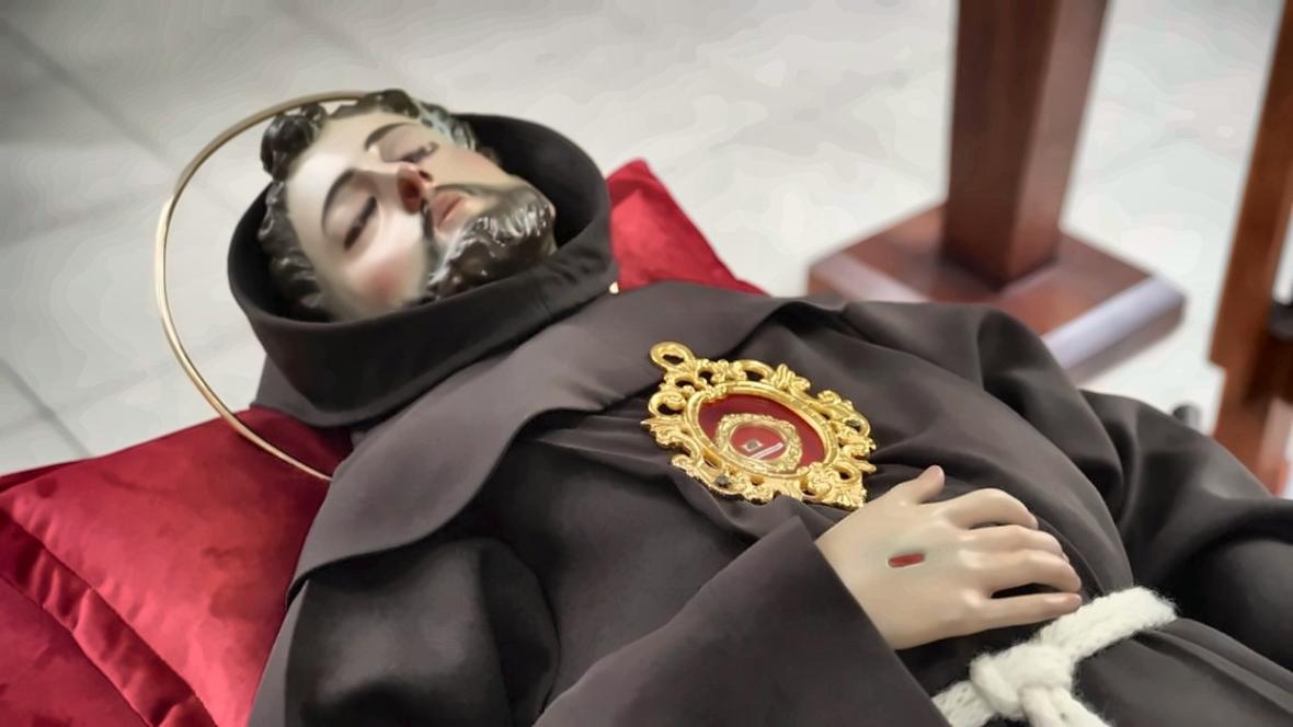 Reliquia del santo de Asís llegará al Templo de San Francisco en el centro de Bogotá