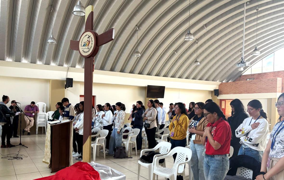 Jóvenes de la Arquidiócesis de Bogotá se preparan para la vivencia de su jubileo