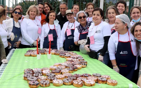 Dos años entregando desayunos con “el amor de Dios”
