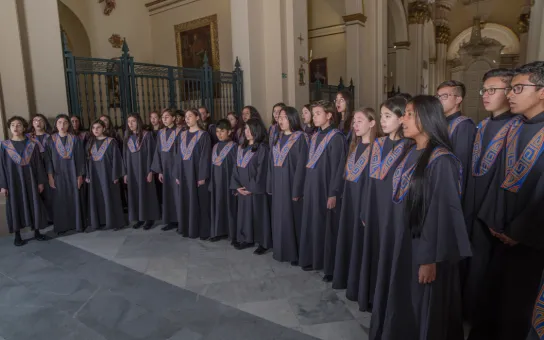La Schola Cantorum de la Catedral de Bogotá: 15 años formando nuevas generaciones al servicio de la música sacra