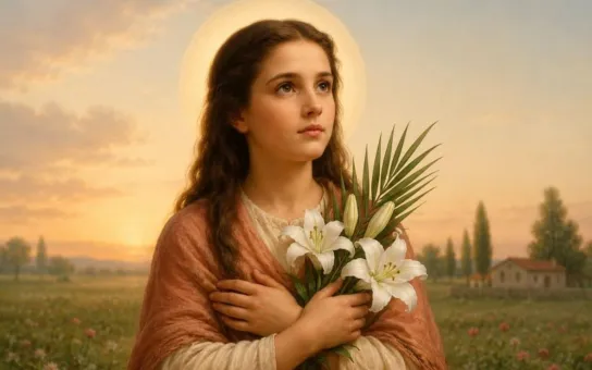 Hoy celebramos a Santa María Goretti, “la pequeña y dulce mártir de la pureza”