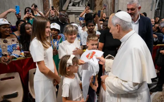 El Papa: canto y música sintonizan el corazón con el de los hermanos y con Dios