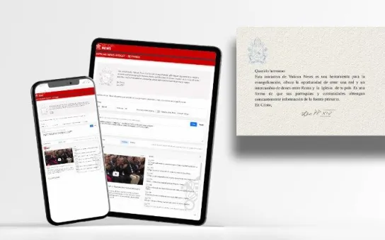 Un widget de vídeo para sitios web católicos con las últimas noticias e imágenes del Papa