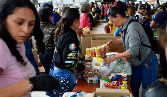Solidaridad ante terremoto en Colombia - Agosto 2026