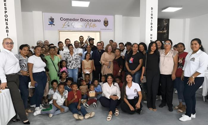 Comedor diocesano Diócesis de Riohacha- Apoyo CCCB 