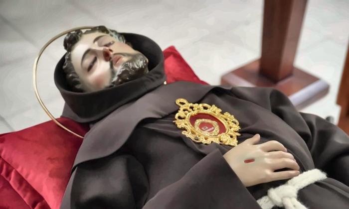 Reliquia del santo de Asís llegará al Templo de San Francisco en el centro de Bogotá
