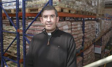 Padre Daniel Saldarriaga-Banco de alimentos