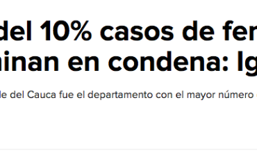 Menos del 10% casos de feminicidio terminan en condena: Iglesia