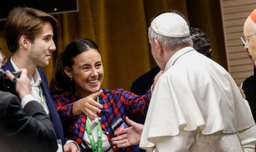 El Papa se reúne con jóvenes líderes católicos de más de 100 países