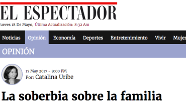 La soberbia sobre la familia