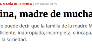 Alina, madre de muchas