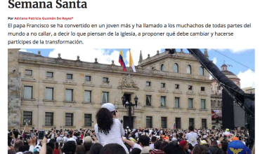 La Iglesia católica apostó a los jóvenes en Semana Santa