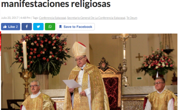 Iglesia advierte que prohibición del Te Deum no debe acabar con manifestaciones religiosas