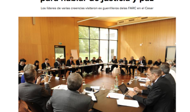 Consejo Mundial de Iglesias visita Cartagena para hablar de justicia y paz