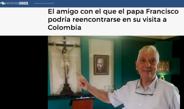 El amigo con el que el papa Francisco podría reencontrarse en su visita a Colombia