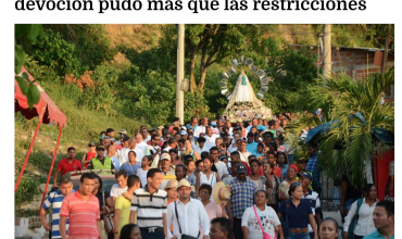 Virgen de la Candelaria en Cartagena: la devoción pudo más que las restricciones
