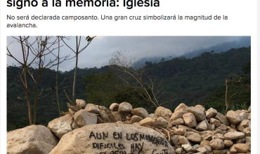 Lugar de la tragedia en Mocoa tendrá signo a la memoria: Iglesia