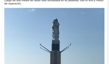 Entregan la Virgen de la Bahía a la iglesia de Bocagrande, en Cartagena