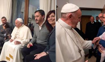Francisco visita a familias de sacerdotes que dejaron su ministerio