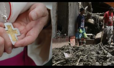 La Iglesia asiste a víctimas de avalancha en Salgar, Antioquia