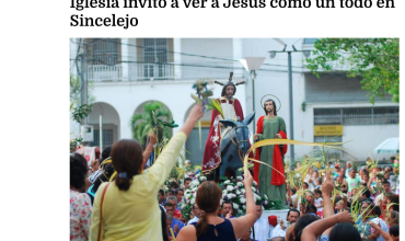 Iglesia invitó a ver a Jesús como un todo en Sincelejo