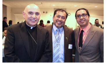 El V Encuentro de pastoral hispana en Washington, DC y en Baltimore con el Obispo Dorsonville