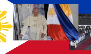 El papa Francisco llega a Filipinas