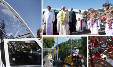 Discurso del Papa Francisco:Ceremonia de bienvenida, Colombo, 13 enero 2015