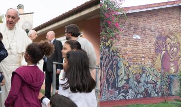 En el viernes de Misericordia, el Papa visita una Aldea Infantil