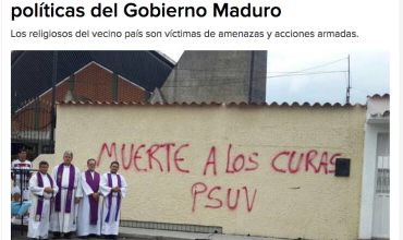 Sacerdotes venezolanos cuestionan políticas del Gobierno Maduro