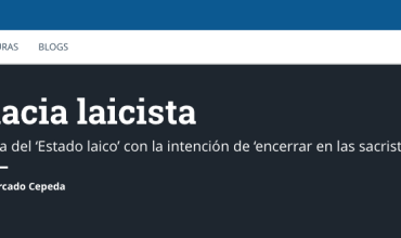 Falacia laicista.