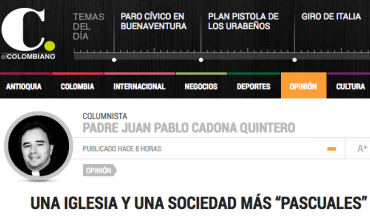 UNA IGLESIA Y UNA SOCIEDAD MÁS “PASCUALES”