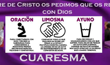 Mensaje del santo padre Francisco con motivo de la Cuaresma