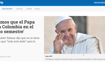'Esperamos que el Papa venga a Colombia en el segundo semestre'