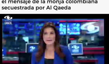 “Estoy, a Dios gracias, bien de salud”, el mensaje de la monja colombiana secuestrada por Al Qaeda